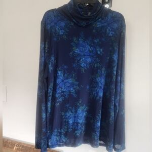Elie tahari floral top